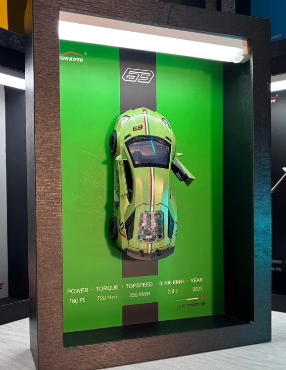 Obraz z Samochodem 3D