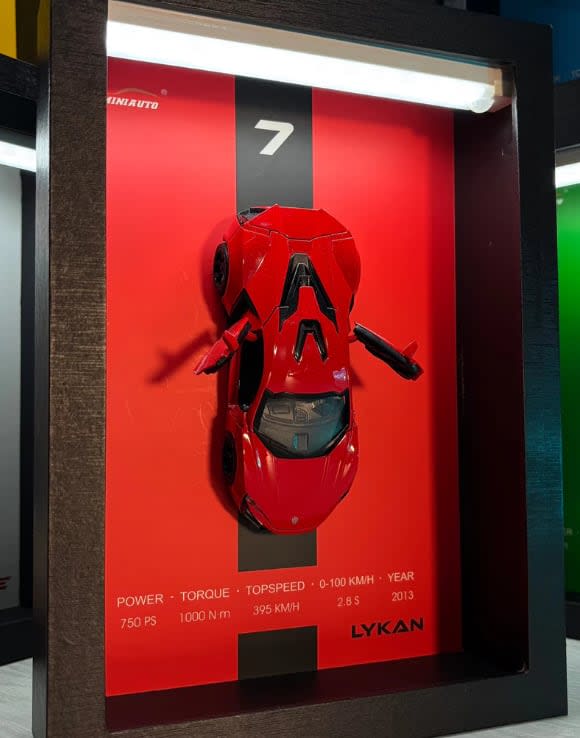 Obraz z Samochodem 3D