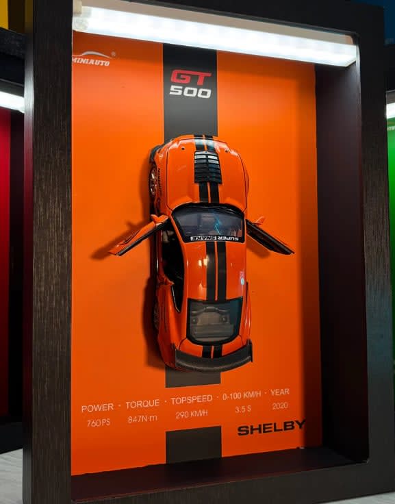 Obraz z Samochodem 3D